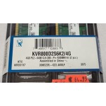 Kingston 2x2Gb - DDR2 - 800 MHz laptop geheugen
