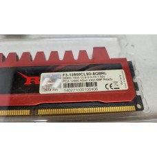 2x4Gb - DDR3 - 1600 MHz GSkill Ripjaw RAM geheugen 