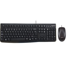 Logitech MK120 keyboard en muis - QWERTY - USB