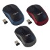 Logitech M185 draadloze muis - rood/zwart